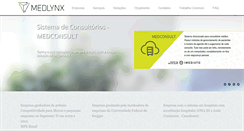 Desktop Screenshot of medlynx.com.br